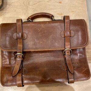 Brown Leather Briefcase